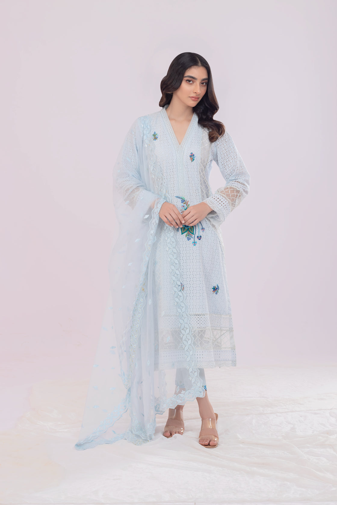 LEA SHIRT WITH PANTS & DUPATTA AA-06321