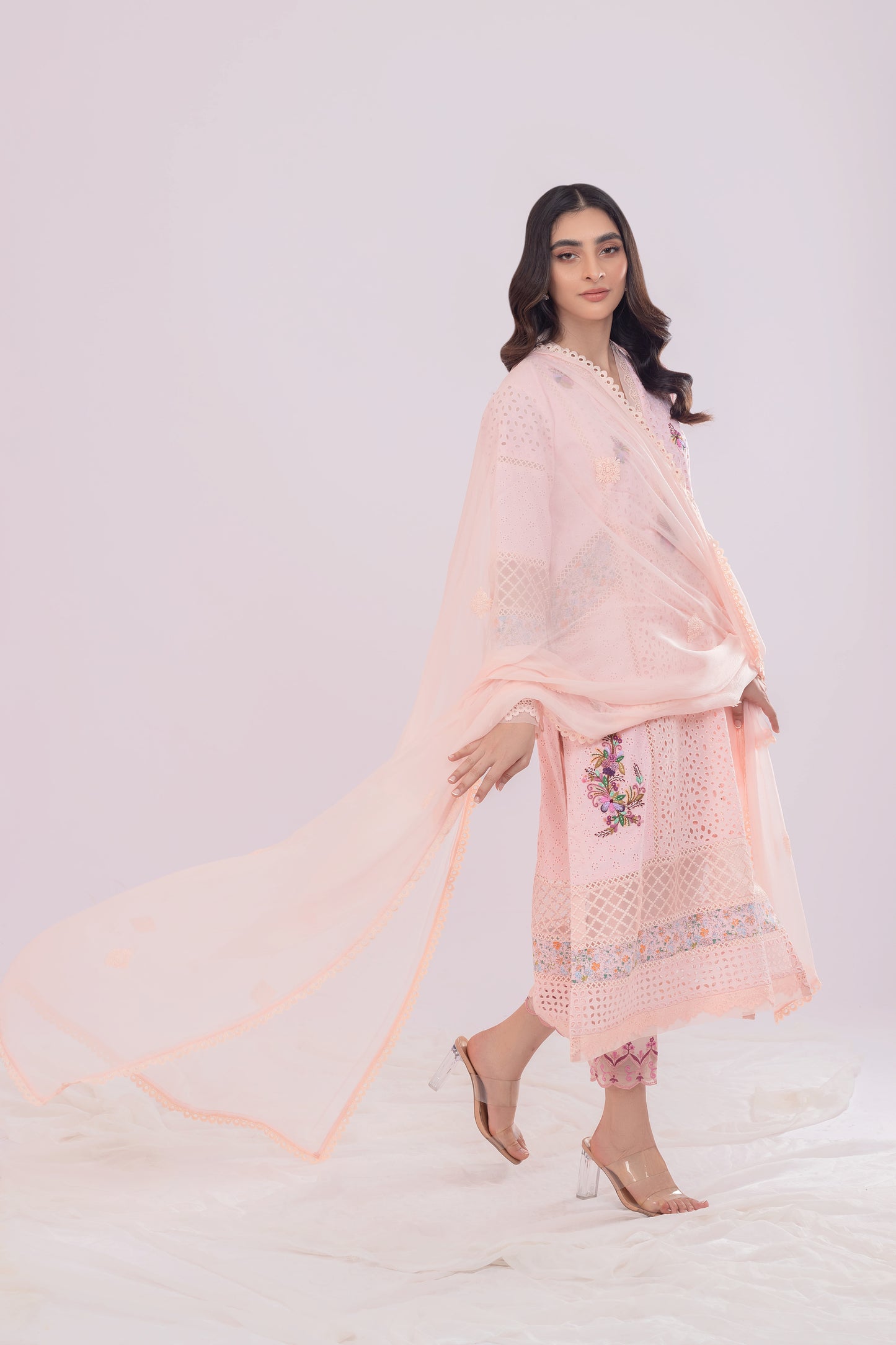 LEENA SHIRT WITH PANTS & DUPATTA AA-06323