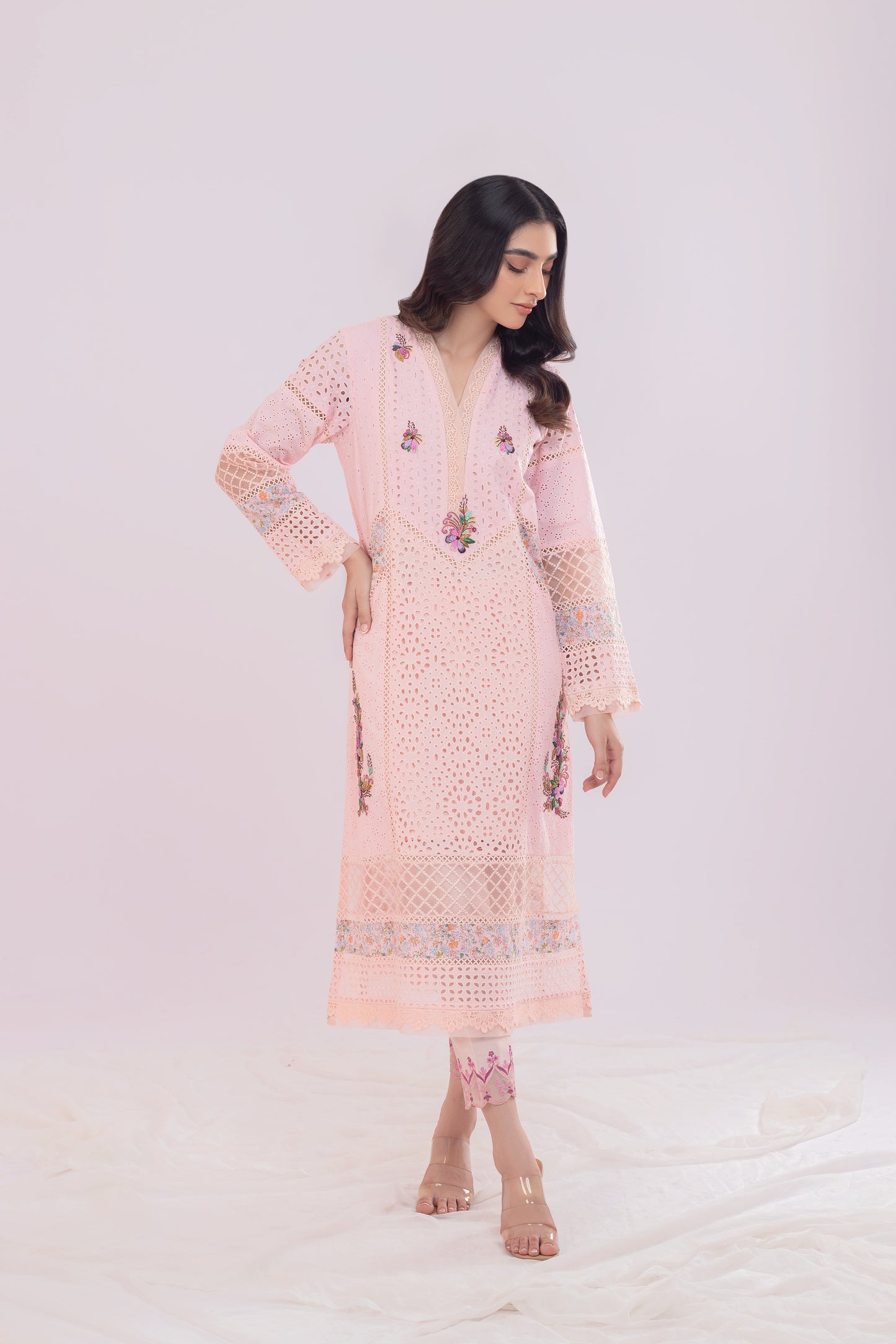 LEENA SHIRT WITH PANTS & DUPATTA AA-06323