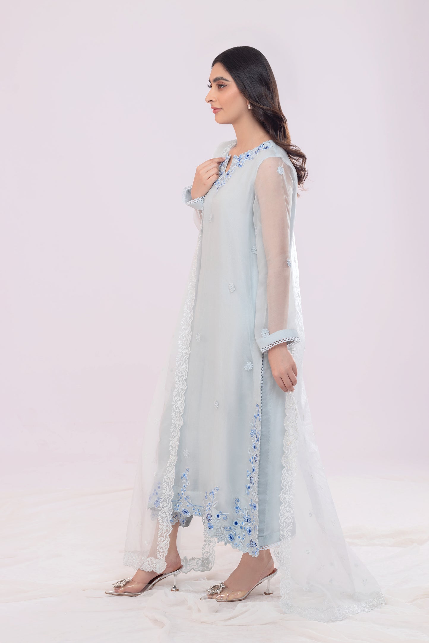 RAE SHIRT WITH PANTS & DUPATTA AA-06327