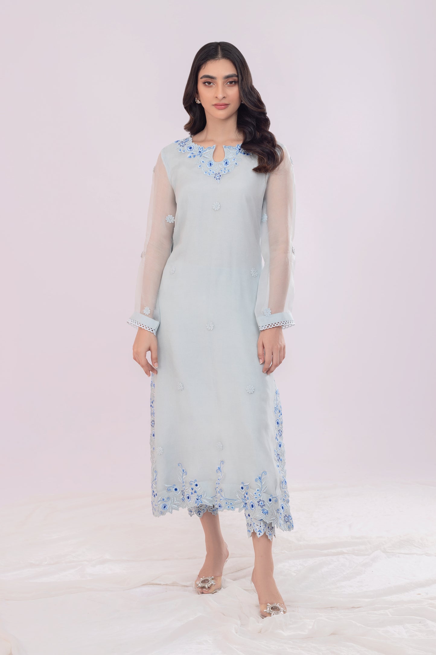 RAE SHIRT WITH PANTS & DUPATTA AA-06327