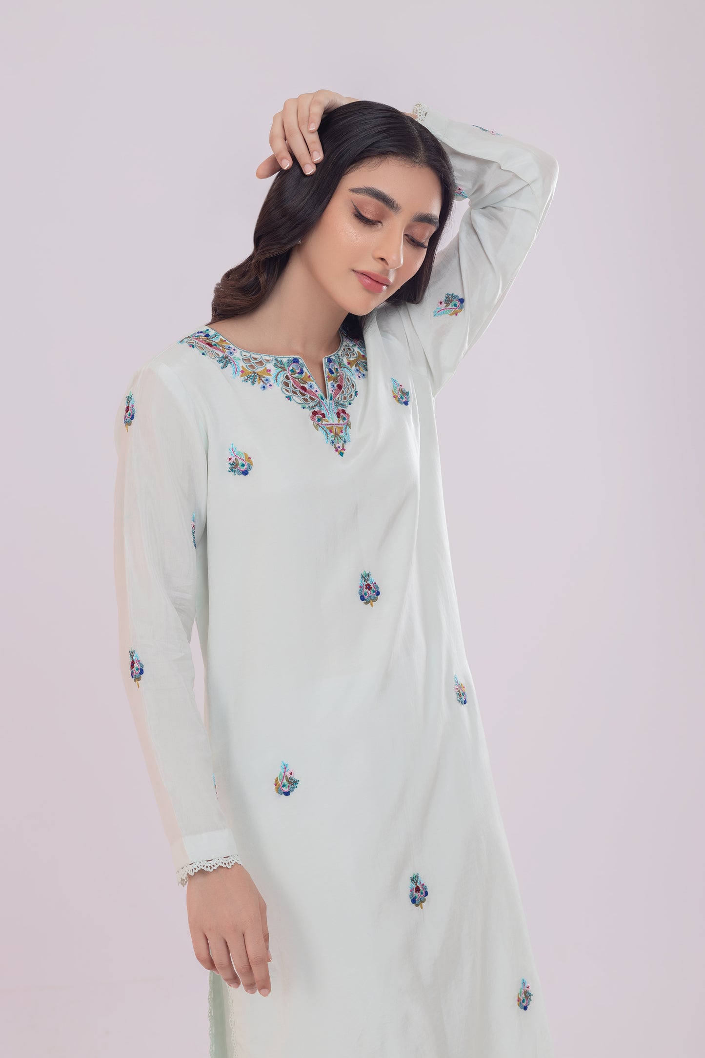 AVA SHIRT WITH PANTS & DUPATTA AA-06328