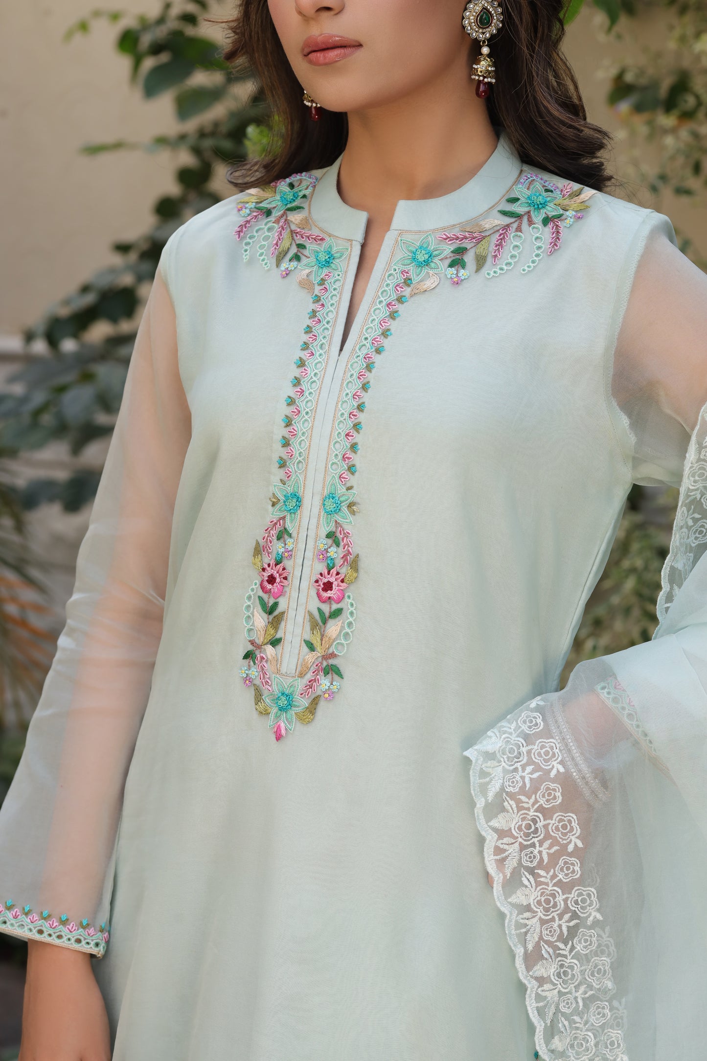 ESTELLE SHIRT WITH PANTS & DUPATTA AA-00274