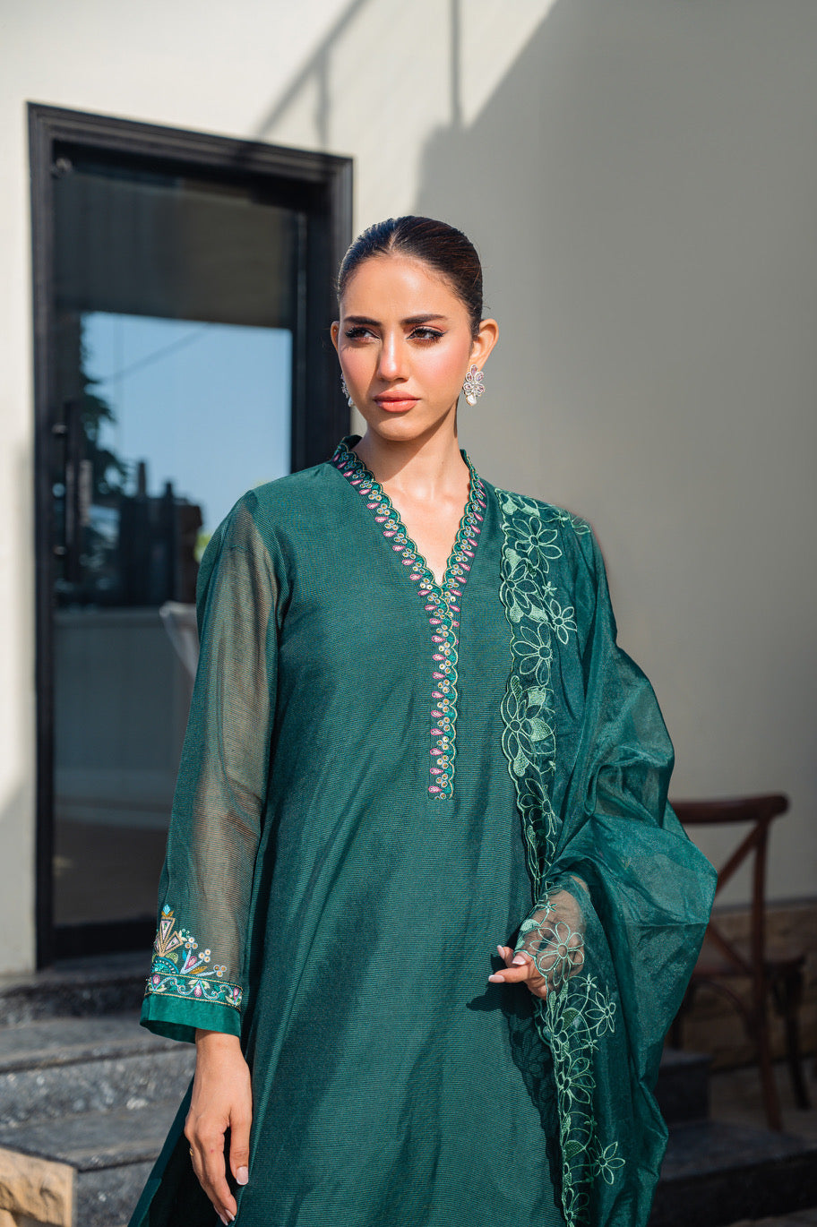 LIZA SHIRT PANTS & DUPATTA AA-00054