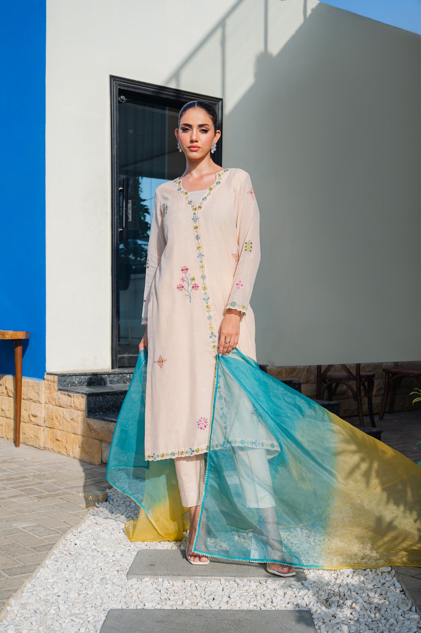 BEA SHIRT WITH PANTS & DUPATTA AA-00816