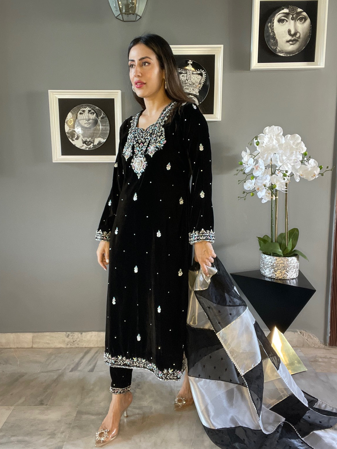 ELLA SHIRT WITH PANTS & DUPATTA AA-00612