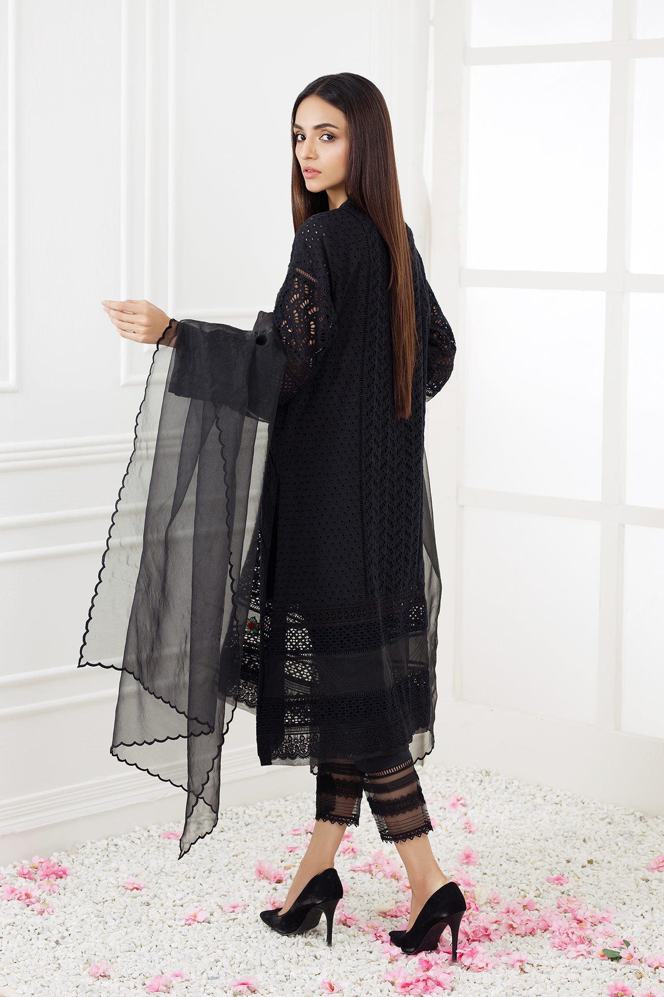 SIYAH SHIRT WITH PANTS & DUPATTA AA-00109