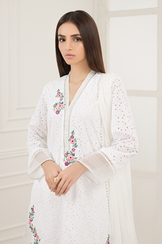 NADA SHIRT WITH PANTS & DUPATTA AA-01005