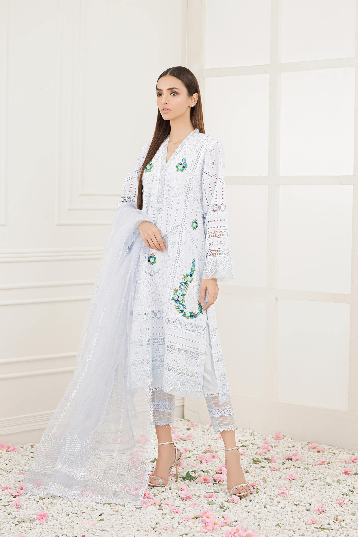 SASHA SHIRT WITH PANTS & DUPATTA AA-00341