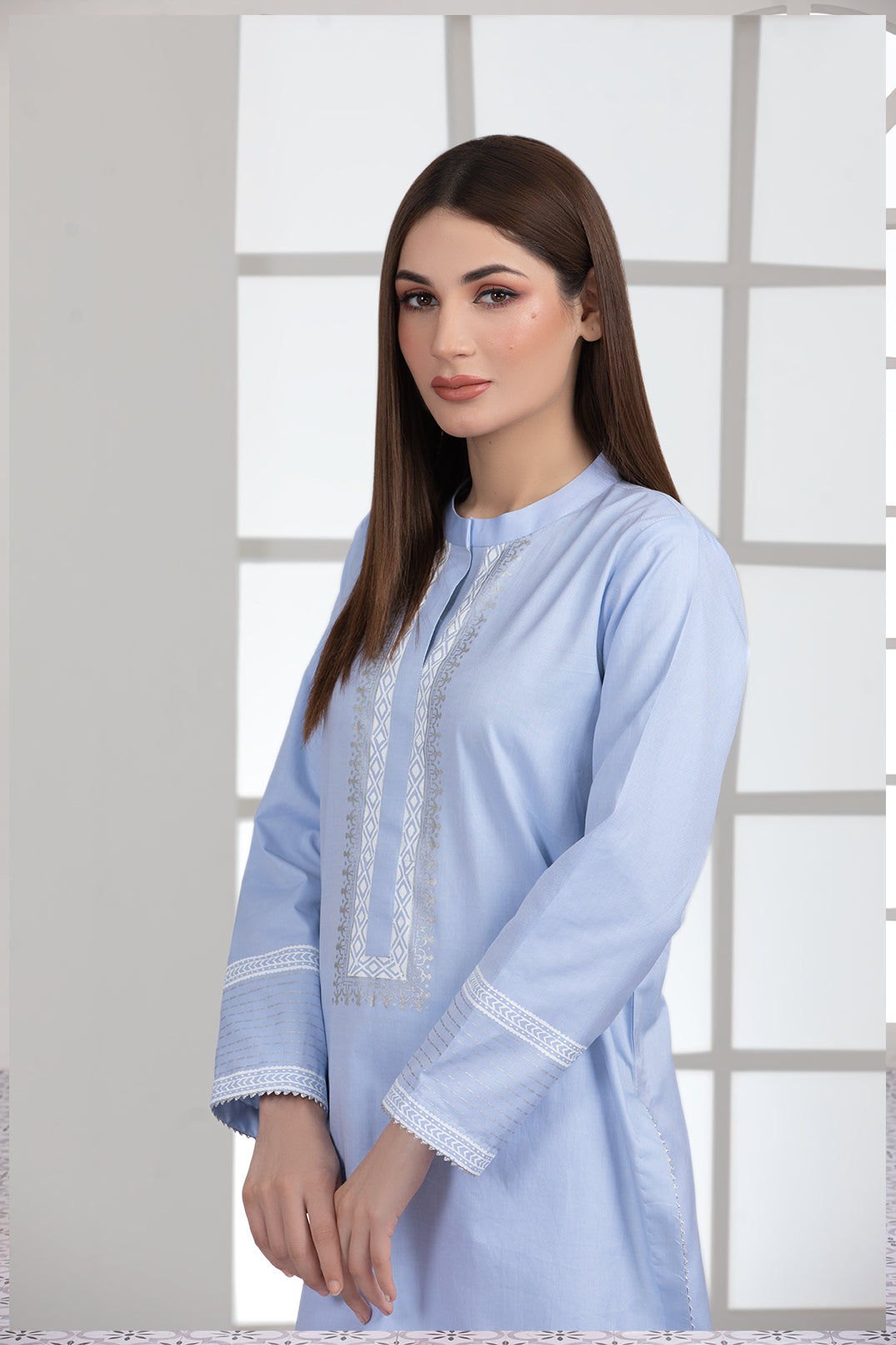 SHEIN SHIRT BLOCK PRINTED AA-01042