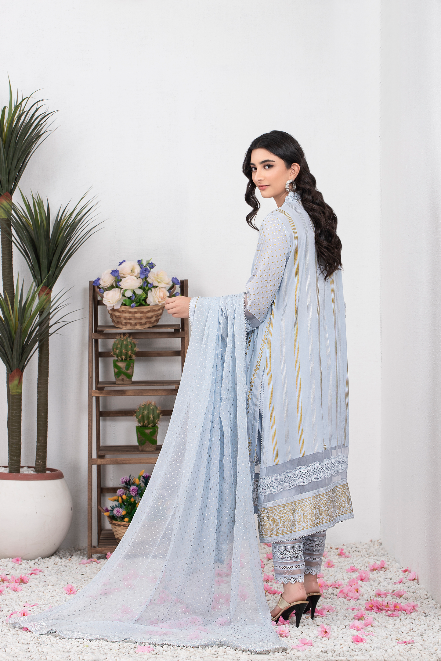 CAI SHIRT WITH PANTS & DUPATTA AA-00979