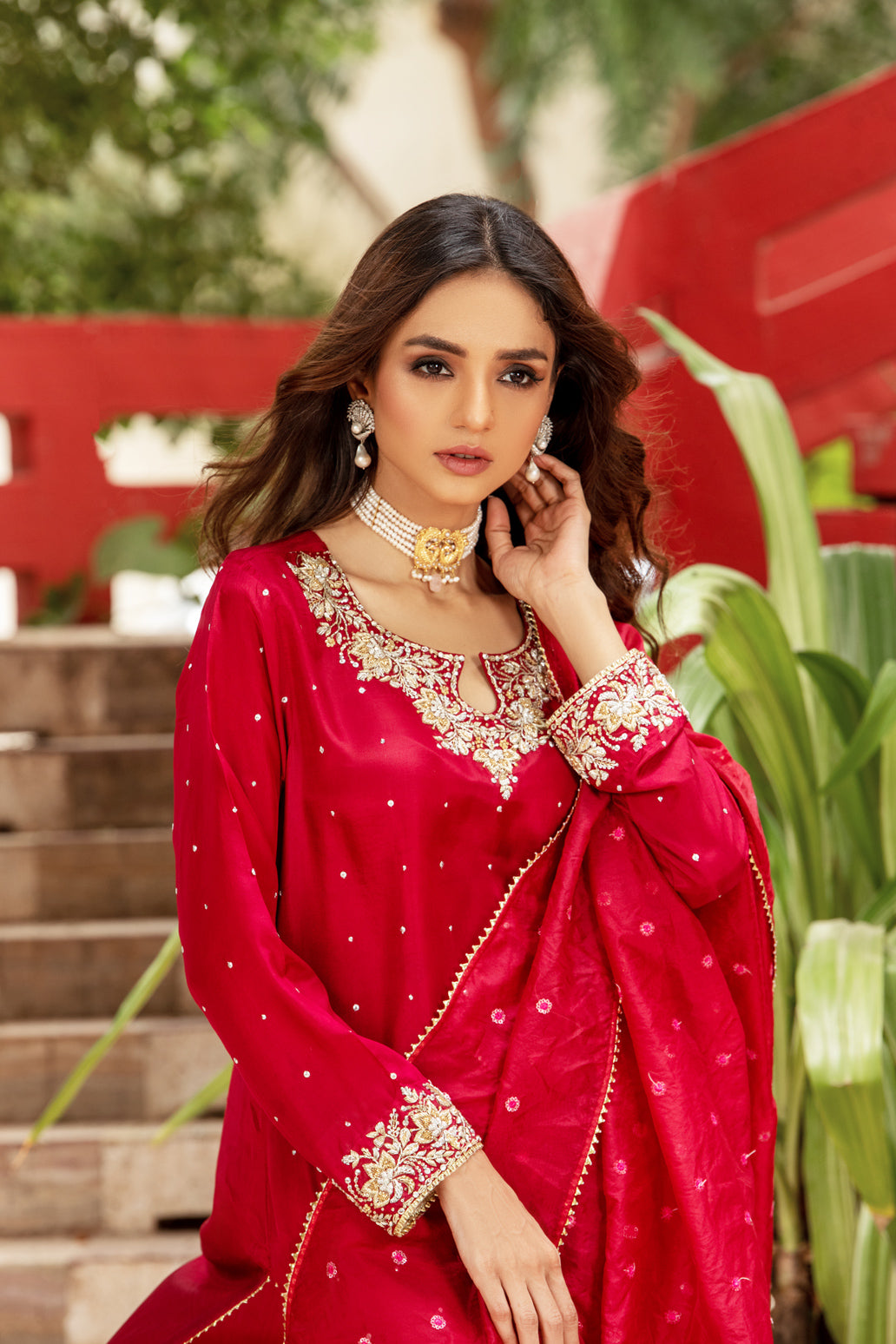 KIARA SHIRT WITH DUPATTA & PANTS AA-6184