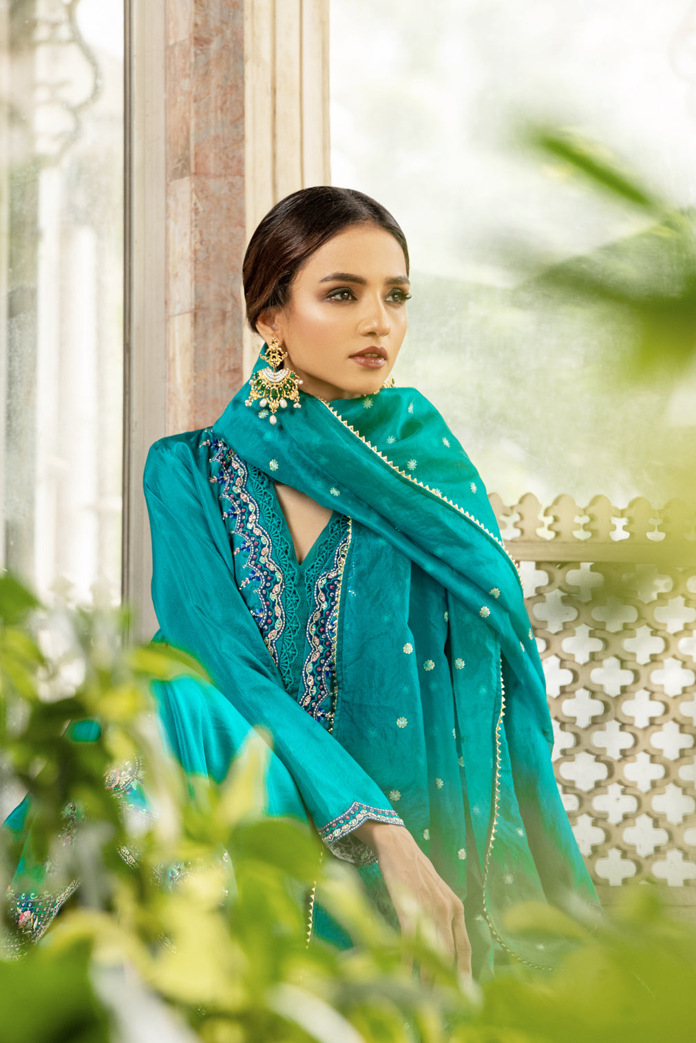 ANSA SHIRT WITH PANTS AND DUPATTA AA-1025