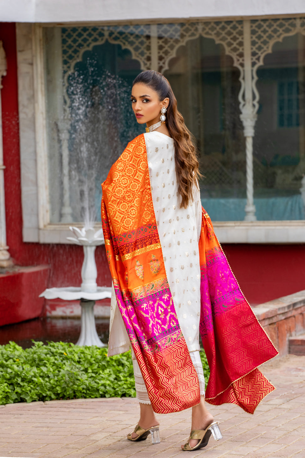 ZONYA SHIRT WITH DUPATTA & PANTS AA-03021
