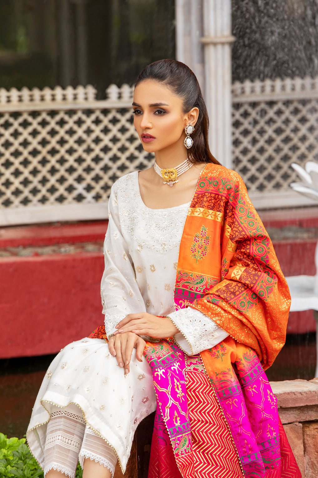 ZONYA SHIRT WITH DUPATTA & PANTS AA-03021