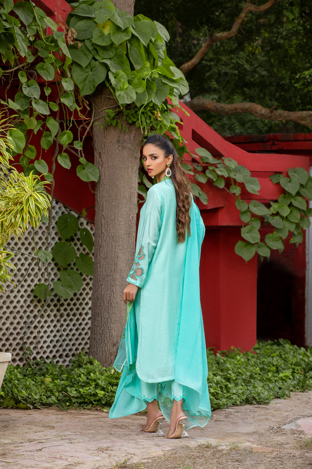 ELEANOR SHIRT WITH PANTS & DUPATTA AA-01038