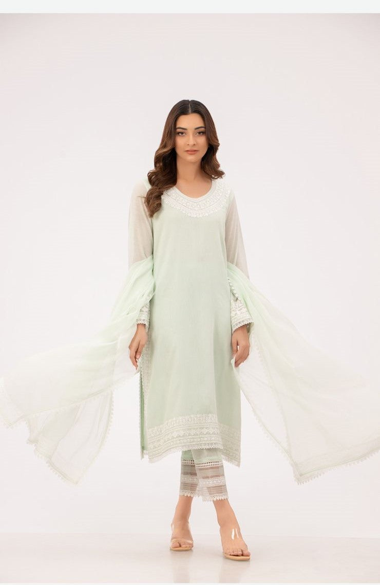 FIA SHIRT WITH PANTS & DUPATTA AA-00302