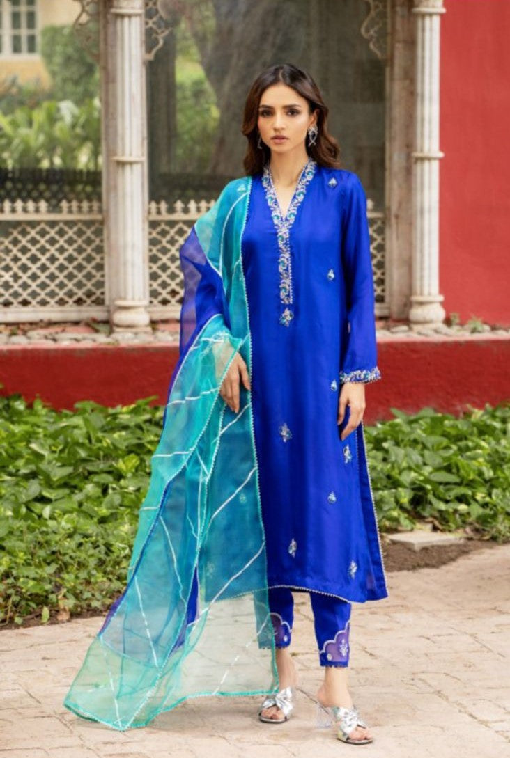 FEEHA SHIRT WITH PANTS & DUPATTA AA-1054