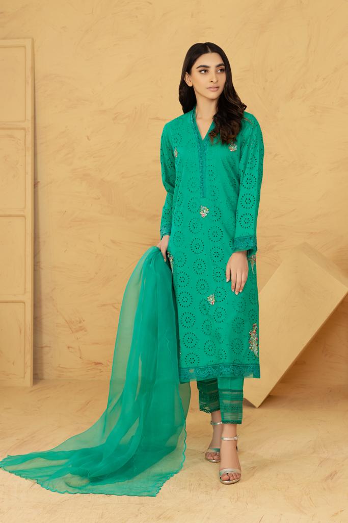 ZAINA SHIRT WITH PANTS AND DUPATTA AA-1041