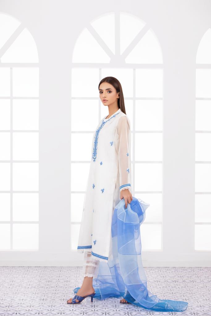 FIRUZA SHIRT WITH DUPATTA AND PANTS AA-1016