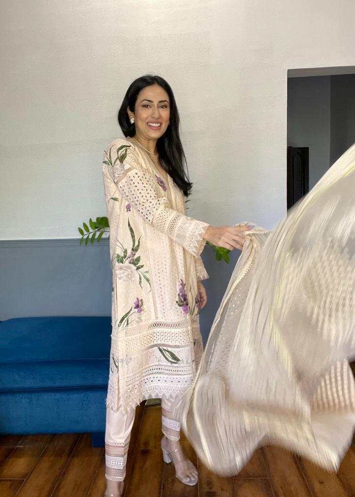 ANYA SHIRT WITH PANTS & DUPATTA AA-1053