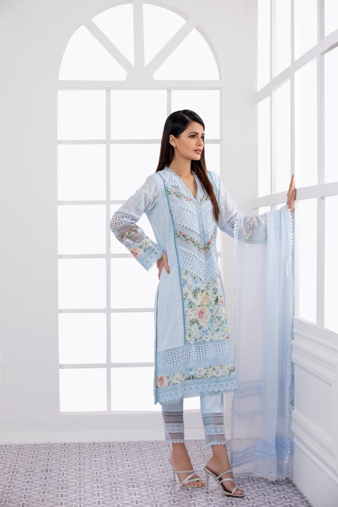 NYX SHIRT WITH PANTS & DUPATTA AA-1035